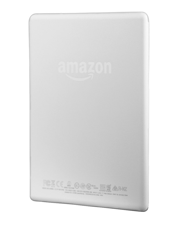 eBookReader Kindle 8 specifikationer bagside